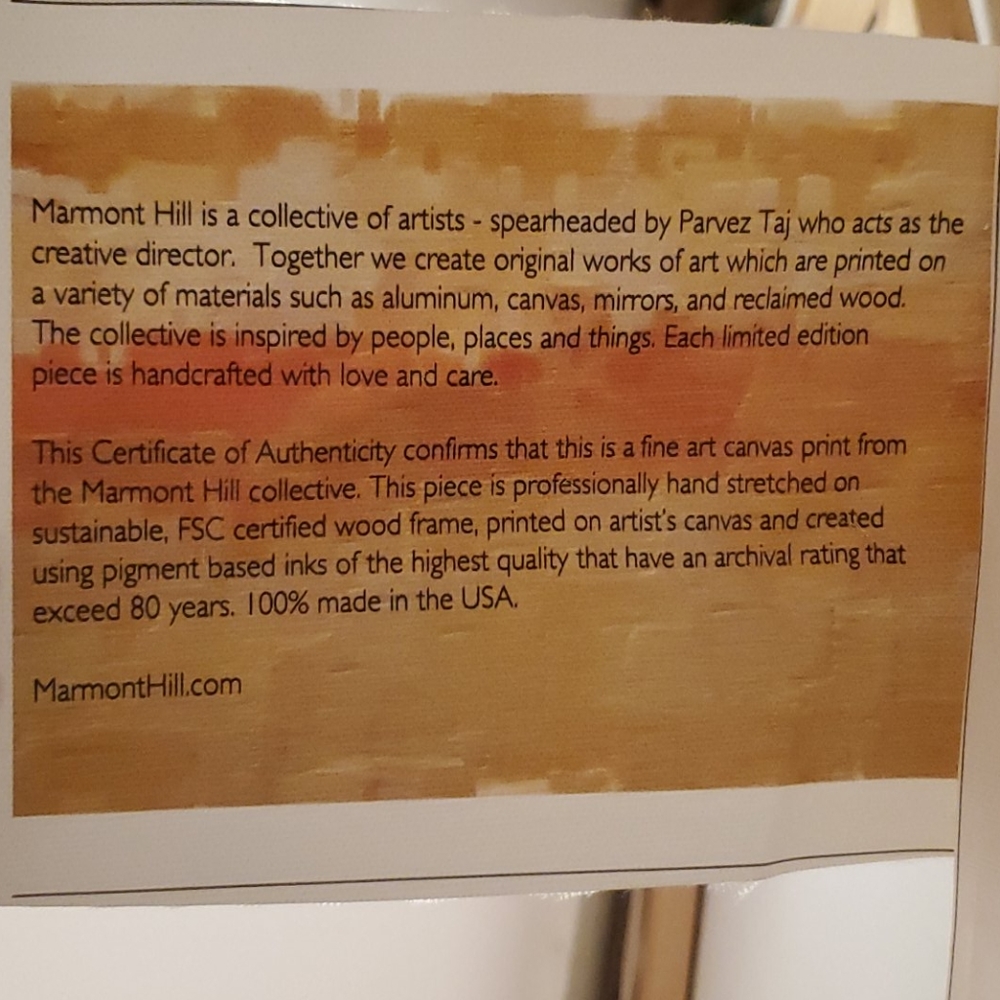 Marmont Design Canvas - Picture 2 of 3